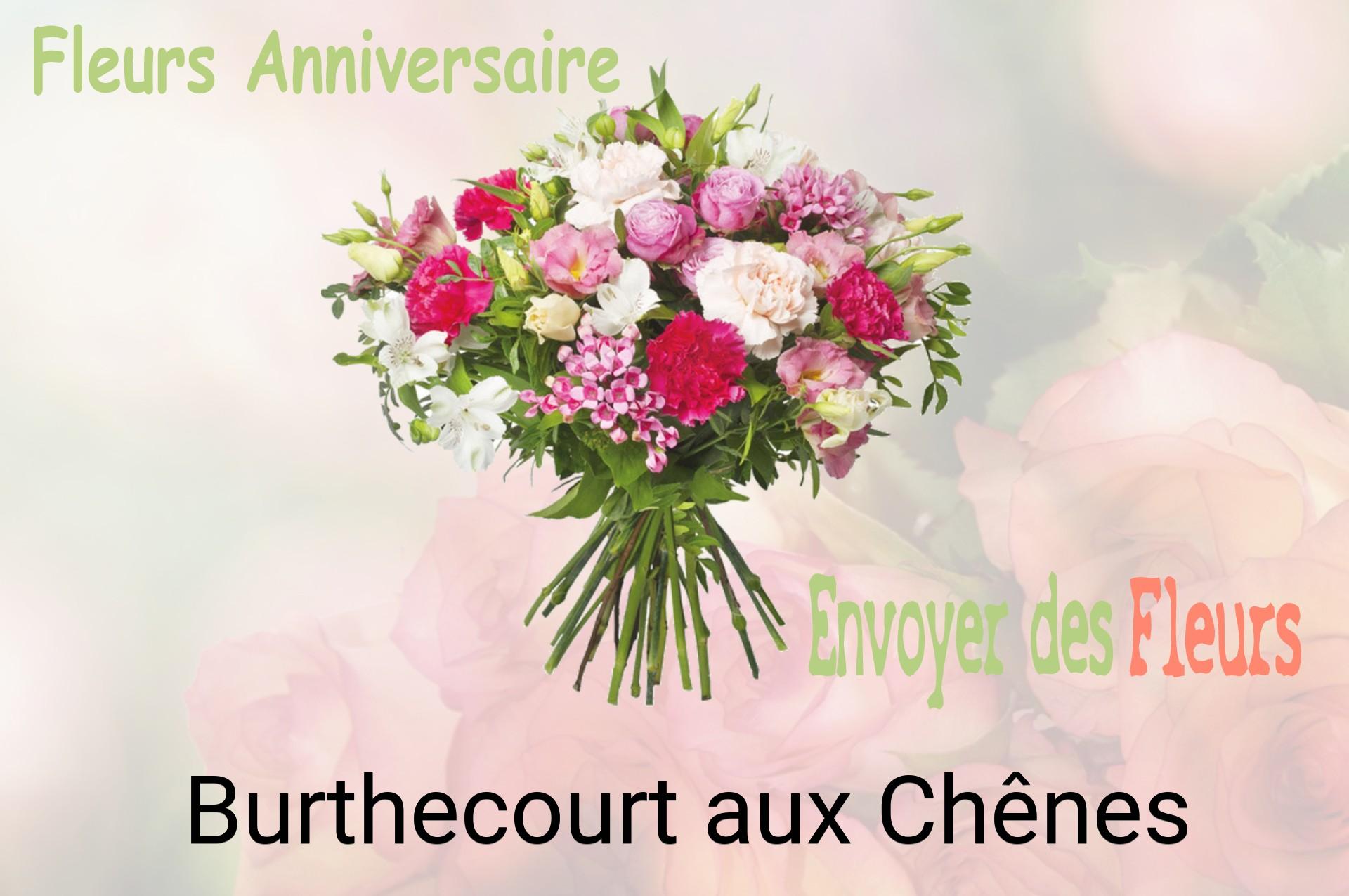 Bouquet de fleurs d’anniversaire livré à Burthecourt-aux-Chênes