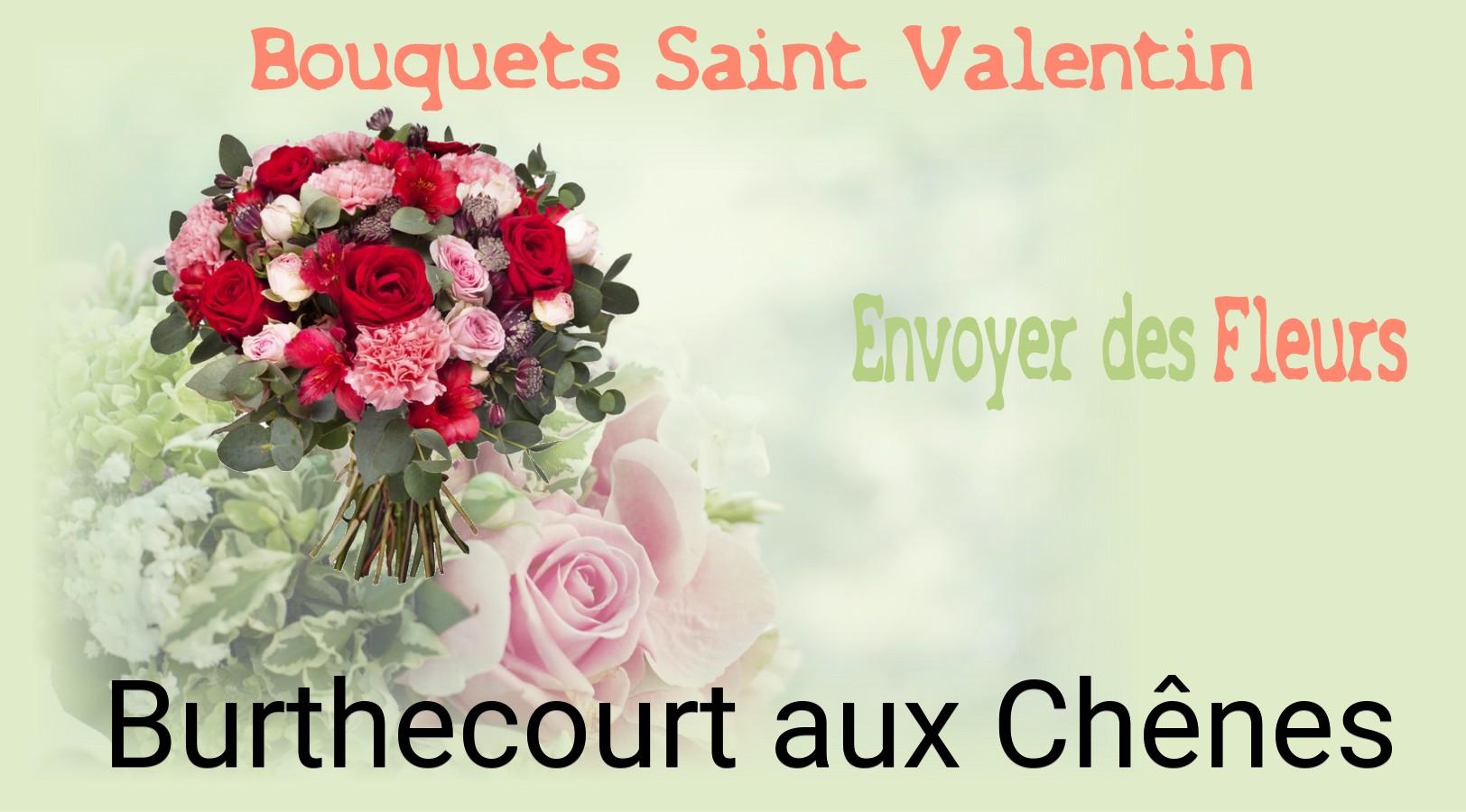 Roses de Saint-Valentin livrées à Burthecourt-aux-Chênes